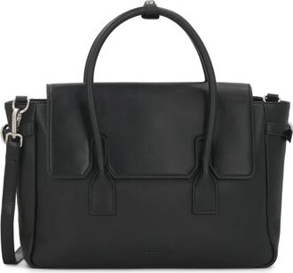 Kazar Top-handle Satchel - Dames - Handtassen - Zwart - ONE Size - Leer - Tassen