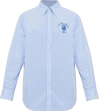 A Bathing Ape A Bathing Ape, Donna, Camicette, Blu, S, new