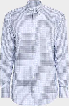 Peter Millar Mens Leavenworth Performance Twill Sport Shirt
