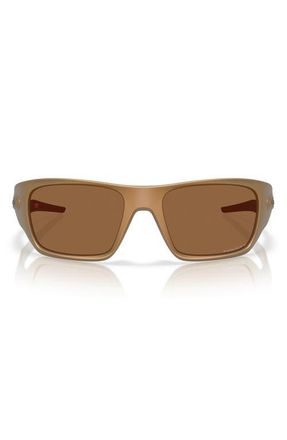 Oakley Masseter 60mm Rectangle Sunglasses in Matte Bronze /Prizm Bronze at Nordstrom