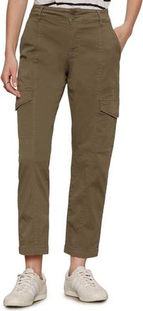 Sanctuary Rebel Ankle Straight Leg Cargo Pants in Fatigue Green at Nordstrom, Size 24