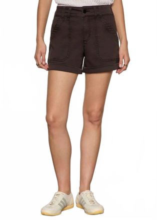 Sanctuary Wander On Shorts With Double Belt Loops In Obsidian