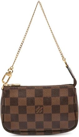 Louis Vuitton Pre-owned Handbags, female, Brown, Size: ONE SIZE Pre-owned Chain Shoulder Bag