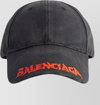 Balenciaga cotton logo baseball cap