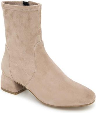 Gentle Souls Elly Bootie in Mushroom Suede at Nordstrom, Size 8
