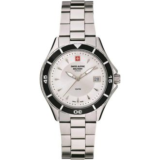 Swiss Alpine Military Dames duikhorloge 7740.1132 - Dames - Horloges - Grijs - ONE Size - Accessoires