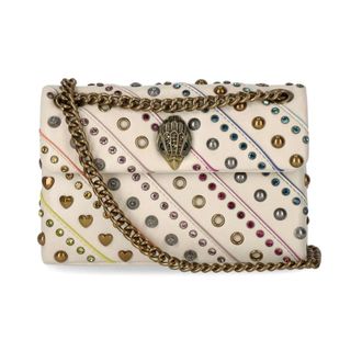 Kurt Geiger Tassen, Dames, Veelkleurig, ONE Size, Leer, Kensington Mini Crossbody Tas