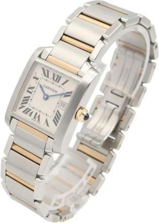 Cartier Orologio Vintage Pre-owned - - Pre-owned - Donna - Beige - ONE SIZE
