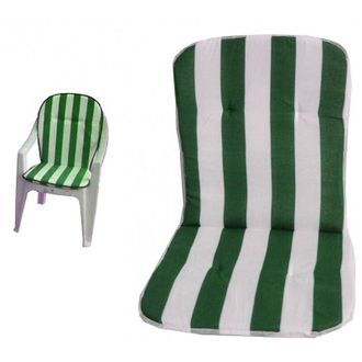 Trade Shop Trade Shop - Juego De 2 Cojines Para Silla De Pl&aacute;stico Con Forma De Respaldo Y Funda De Asiento Universal