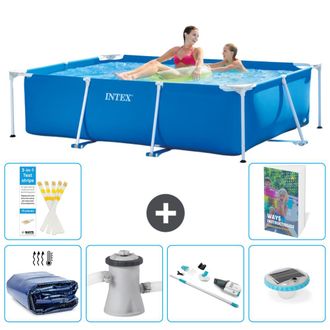 Intex Piscina Con Estructura Rectangular - 220x150x60 Cm - 7-piezas S81