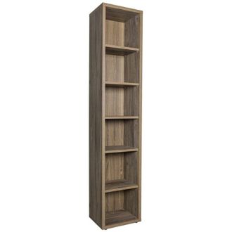 Composad Libreria Davinci 44x35,5xh217cm Noce Brera