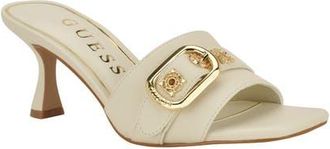 Guess Dittara Slide Sandal in Ivory at Nordstrom, Size 6.5