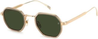 Eyewear by David Beckham unisex, Accessoires, Geel, Maat: 49 MM