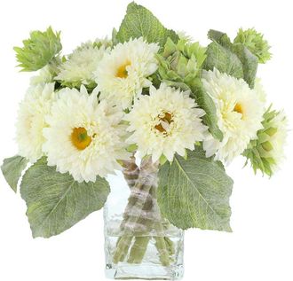 Creative Displays Inc. Handmade 25 Fall Hydrangea & Fern Wreath