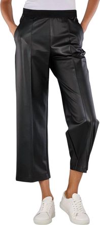 Mac Jeans Chiara Smart Cropped Pants In Black