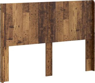 vidaXL Cabecero Madera Envejecida Madera De Ingenier&iacute;a Vidaxl