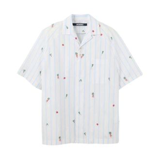 Jacquemus Hombre, Camisas, Blanco, Talla: S
