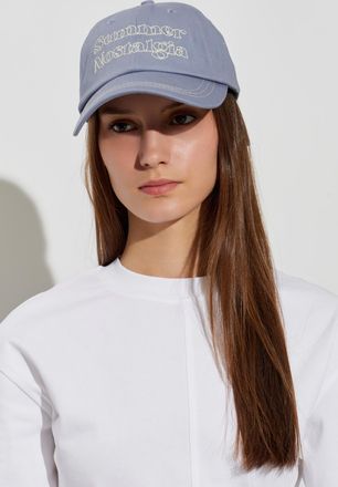 Sams&oslash;e & Sams&oslash;e Cap With Visor Saprint, Unisex, Blue