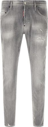 Dsquared2 Grey Slim Mid Rise Jeans