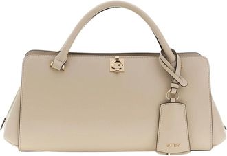 Guess Tassen, Dames, Beige, ONE Size, Audrey Small Girlfriend Satchel