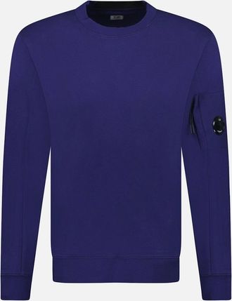 C.P. Company Mens CP Company Arm Lens Diagonal Sweatshirt Blueprint - Size: 40