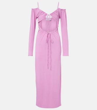 The Attico Cutout maxi dress