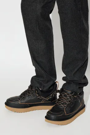UGG Lowmel Contrast Sports Shoes, Mens, Black