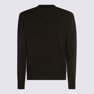 Rick Owens Dark Green Cotton Knitwear