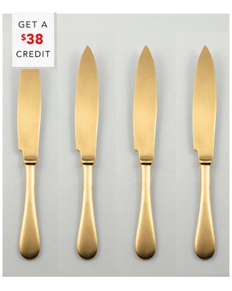 Mepra Set Of 4 American Steak Knives With $38 Credit