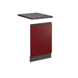 Vicco Panel Frontal R-line, Rojo, 45 Cm, Et Antracita