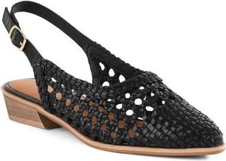 Seychelles Roxanne Slingback Flat in Black at Nordstrom, Size 7.5