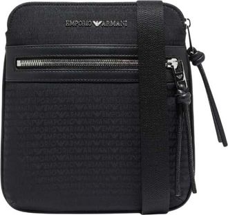 Emporio Armani Black Logo Small Crossbody Bag