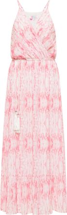 Izia Midi-jurk met tie-dye-print Dames roze