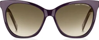 Marc Jacobs Cat-Eye Gradient Lens Sunglasses - Purple