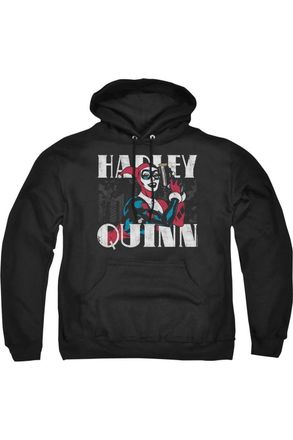 Gildan Batman Harley Bold Adult Pull Over Hoodie / Hooded Sweatshirt