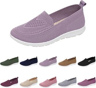Generic Slip On Trainers, Womens Summer Shoes, Comfortable, Breathable Orthopaedic Sandals, Soft, Lightweight, Walking Shoes, Non-Slip Sports Shoes, Breeze Ca