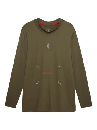 On Running x Pleasures x The Loop trainingstop met lange mouwen - Groen