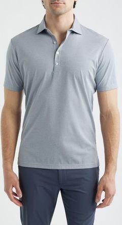 Johnnie-O Elba Top Shelf Cotton Blend Piqu&eacute; Polo in Midnight at Nordstrom, Size Xx-Large
