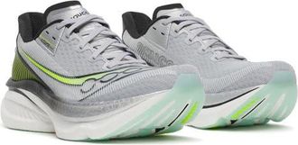 Saucony Endorphin Azura Running Shoe in Silver/Black at Nordstrom, Size 11.5