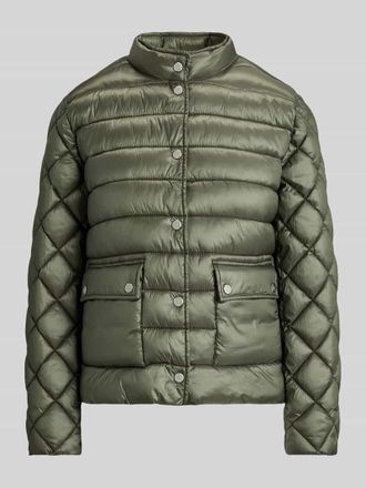 Lauren Ralph Lauren Regular Fit Steppjacke mit aufgesetzten Taschen in Dunkelgruen, Gr&ouml;&szlig;e XL
