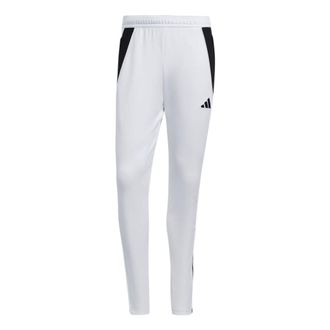 adidas Soccer Tiro 24 Training Pants Asia Sizing White Black IV7268