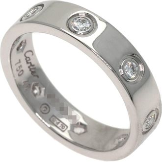 Cartier White Gold (18K) Band Ring (Pre-Owned)