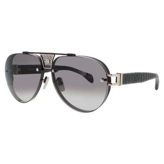 Bugatti Unisex Black Rectangular Sunglasses 05BK