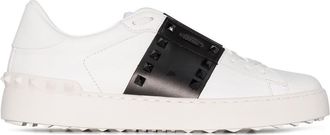 Valentino Garavani BlackWhite Untitled Slip On Sneakers