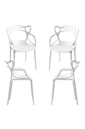 Regalos Miguel Packs Sillas Jard&iacute;n - Pack 4 Sillas Korme Kid (infantil) - Blanco
