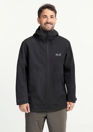 Jack Wolfskin Funktionsjacke JACK WOLFSKIN WILDBOUND 2L JKT M, Herren, Gr. XL (54/56), phantom, Obermaterial: 100% Polyester. Futter: 100% Polyester, normal, Jacken