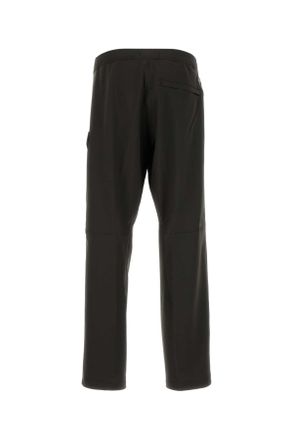 Stone Island Mens Stretch Nylon Cargo Pants Gray Elastane