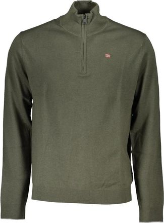Napapijri Kleding - Heren - Coltruien - Groen - L - Truien & Vesten