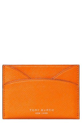 Tory Burch Romy Card Case in Orange at Nordstrom