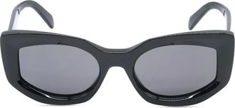 Celine Occhiali da sole geometrici anni 2020 - Nero